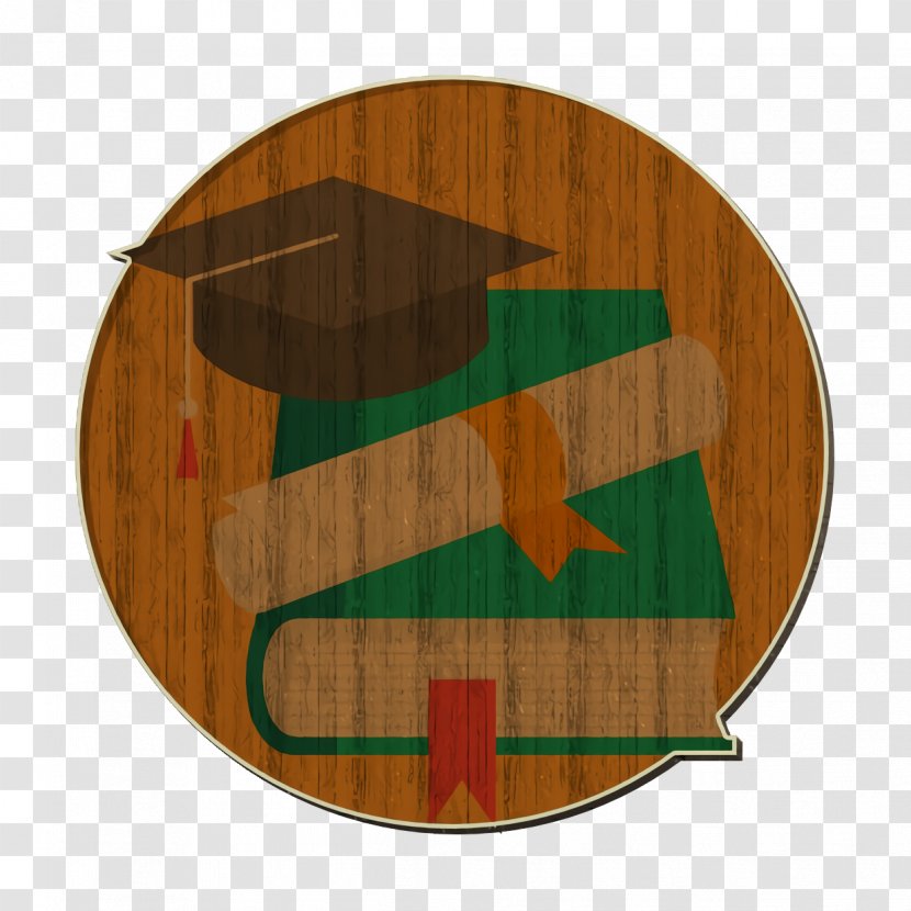 Scholarship Icon Education Book - Wood - Symbol Stain Transparent PNG