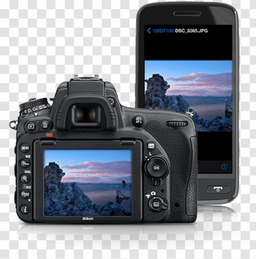 Nikon D750 D7100 D850 D610 Digital SLR - Smartphone - Camera Transparent PNG