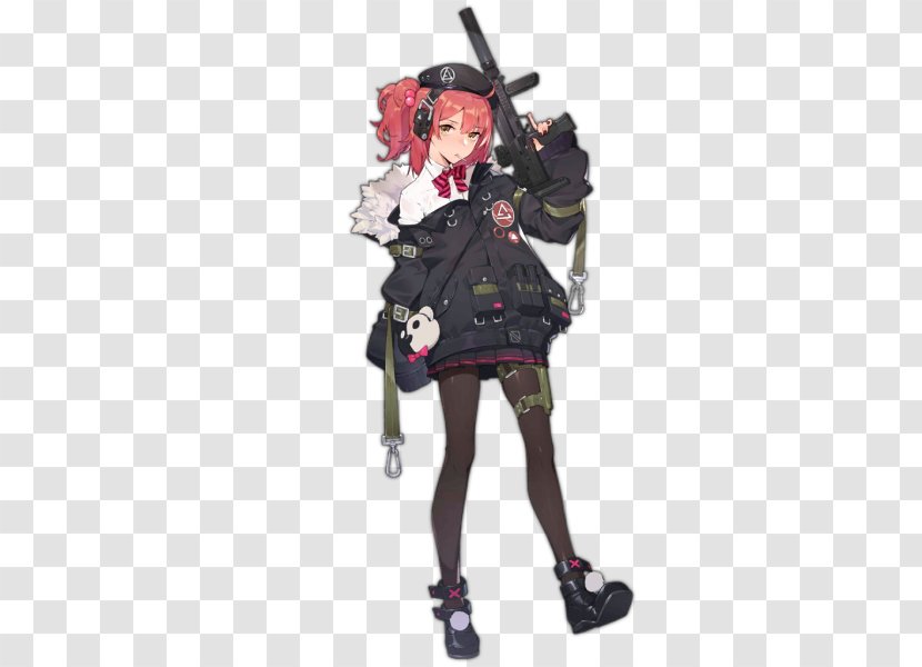 Girls' Frontline Heckler & Koch MP7 Cosplay FN Five-seven Gun - Heart Transparent PNG