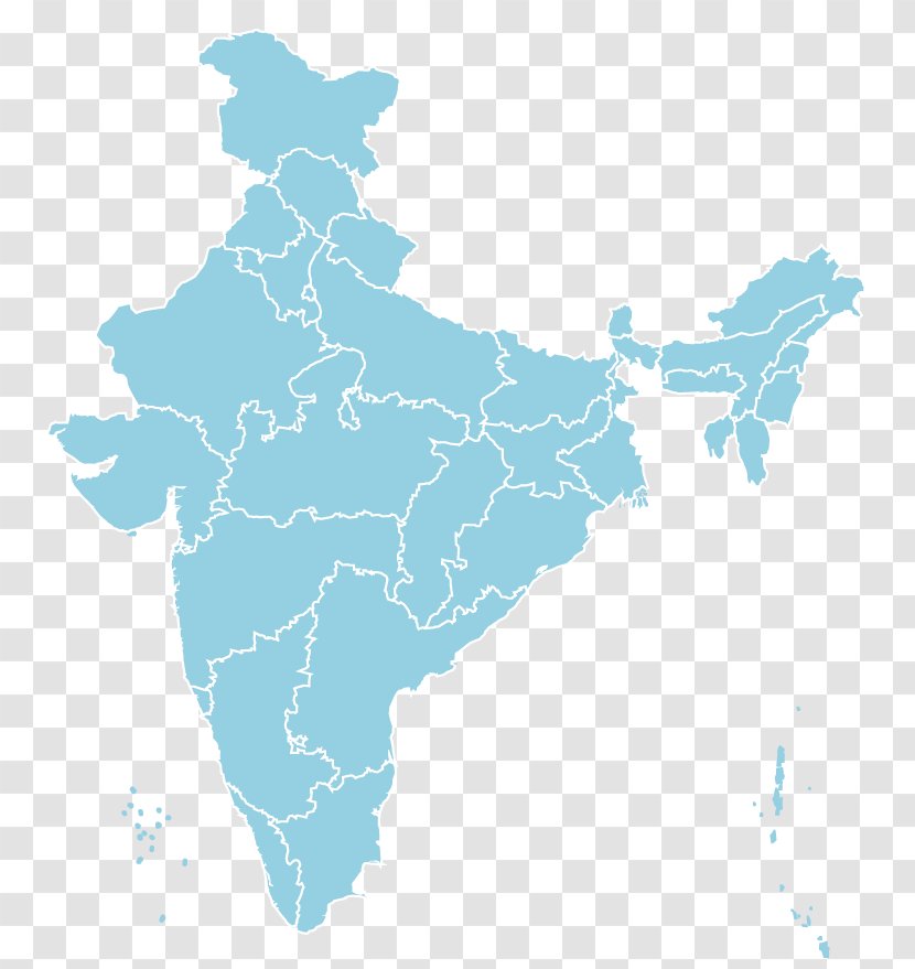Daman District, India Diu, Goa Gujarat - Blue Transparent PNG
