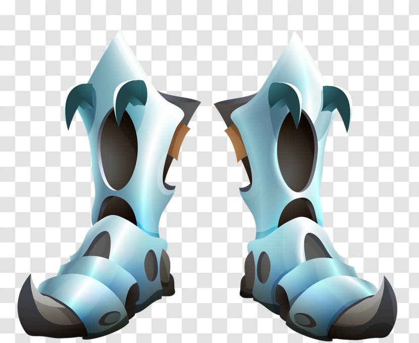 Boot - Aqua - Cartoon Boots Transparent PNG