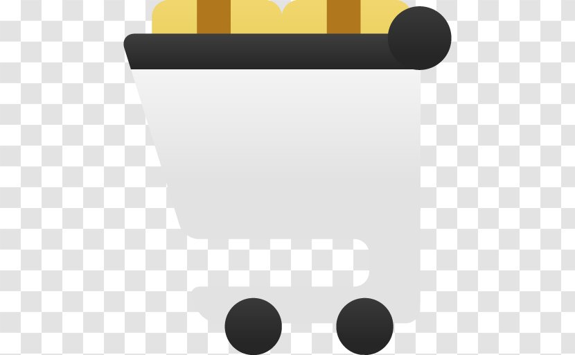 Angle Material Line - Rectangle - Shopping Cart Full Transparent PNG