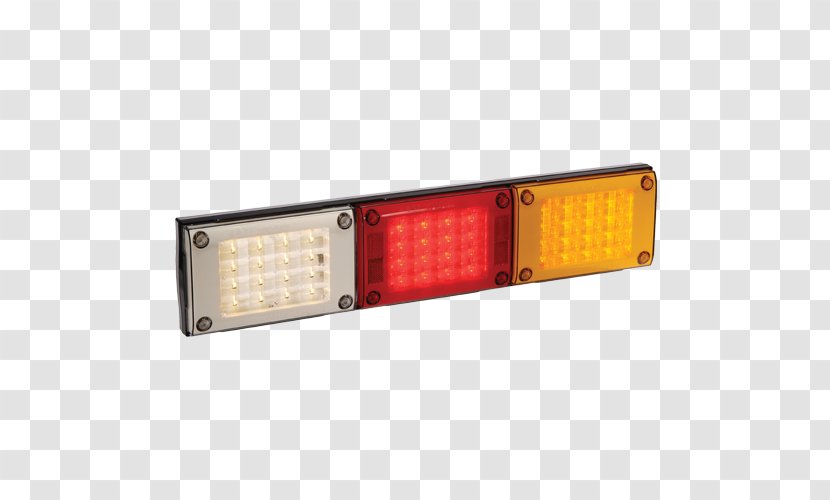 Light-emitting Diode Automotive Lighting Lamp - Orange - Light Transparent PNG