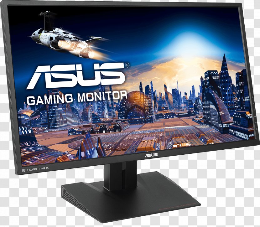 FreeSync Computer Monitors DisplayPort IPS Panel Refresh Rate - Monitor Transparent PNG