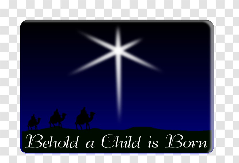 Star Of Bethlehem Clip Art - Brand - Nativity Vector Transparent PNG