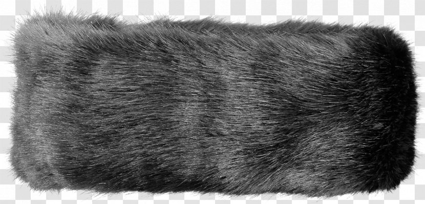 Fur Clothing Headband Shoe - Monochrome Photography - Mink Shawls Transparent PNG
