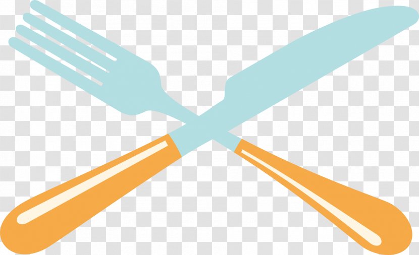 Knife Fork Drawing Clip Art - Vector Hand-painted And Transparent PNG