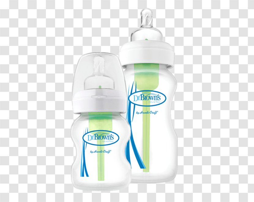 Infant Dr Brown's Narrow Options Bottle 250ml Baby Bottles Brown - Watercolor Transparent PNG