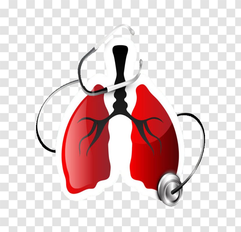 Clip Art Chronic Obstructive Pulmonary Disease Lung - Watercolor - Botox Transparent PNG