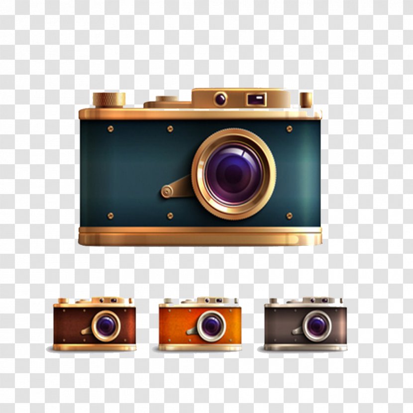 Camera Photography Lens Flare - Royaltyfree - Vintage Transparent PNG
