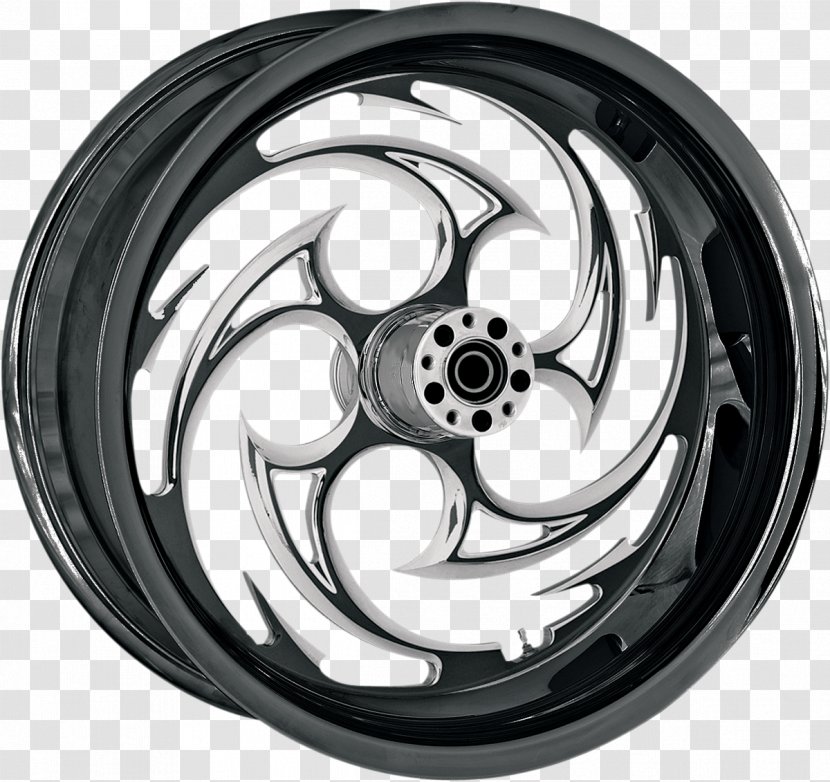 Alloy Wheel Tire Rim Motorcycle - Harleydavidson Transparent PNG