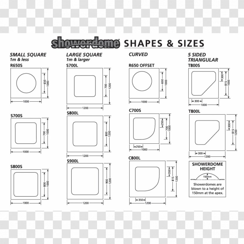 Showerdome Bay Of Plenty Limited Bathroom /m/02csf - Diagram - Shower Transparent PNG