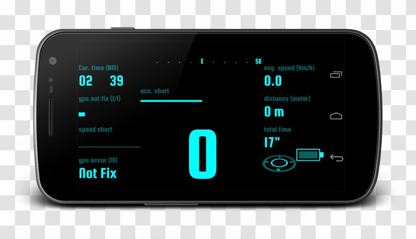 Head-up Display Android Navigation Cool App - Speedometer - Mobile Page Transparent PNG