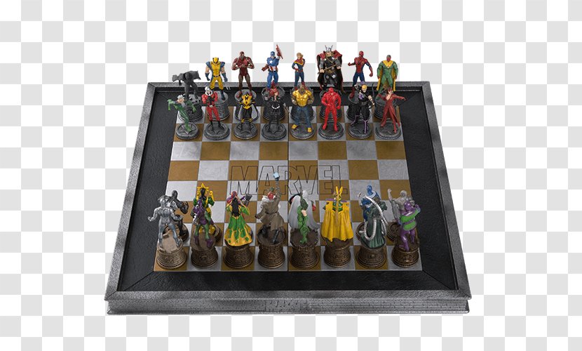 Chess Piece Chessboard Board Game - Hand Painted Figures Transparent PNG