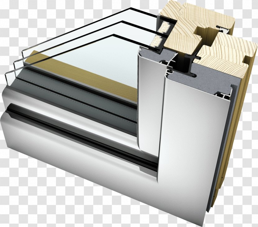 Window Glazing Thermal Insulation Internorm Aluminium - System - Aluminum Transparent PNG