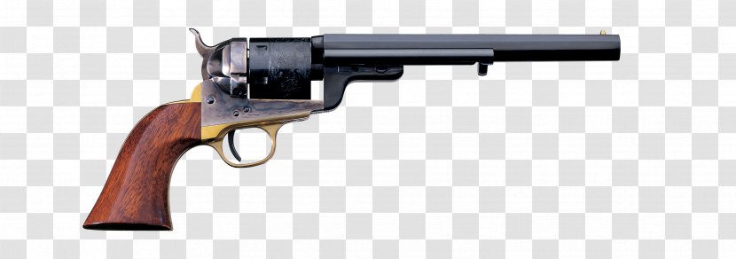 Colt 1851 Navy Revolver Army Model 1860 A. Uberti, Srl. Single Action .45 - S Manufacturing Company - Colts Transparent PNG