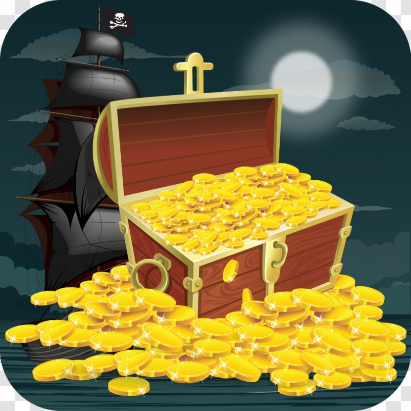 Piggy Bank Treasure - Yellow Transparent PNG