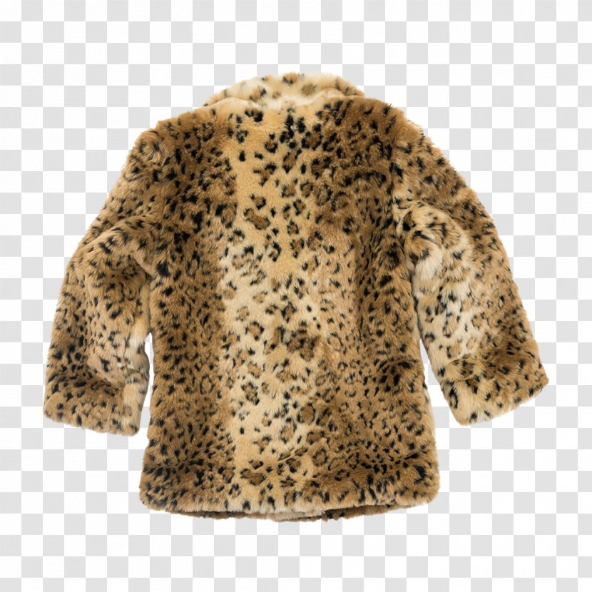 Fur Clothing Jacket Fake Coat - Animal Print Transparent PNG