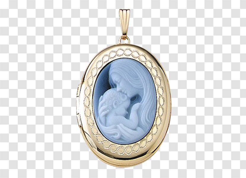 Locket Jewellery Gold Necklace Cameo - Charms Pendants Transparent PNG