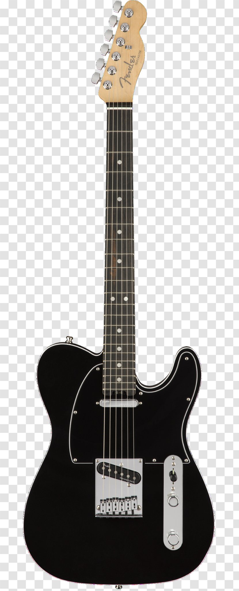 Fender American Elite Telecaster Electric Guitar Musical Instruments Corporation Deluxe Series - Silhouette - Players Poster Transparent PNG