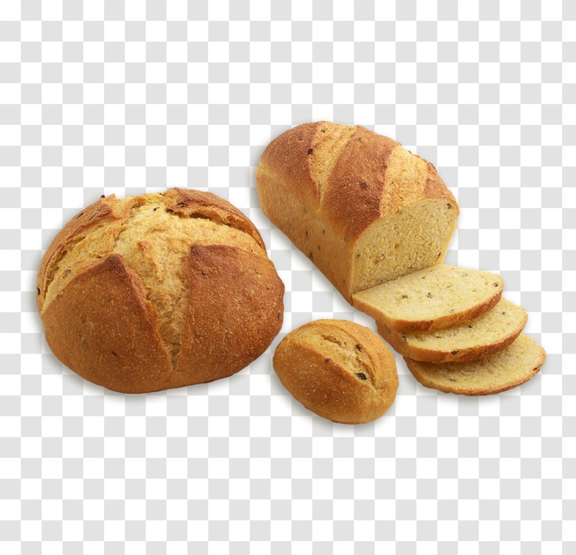 Rye Bread Pandesal Graham Bakery Hamburger - Bun Transparent PNG