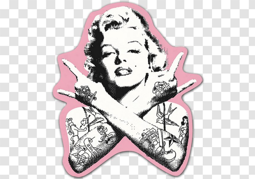 Heavy Metal Sticker Wall Decal - Gentlemen Prefer Blondes - Marilyn Monroe Transparent PNG