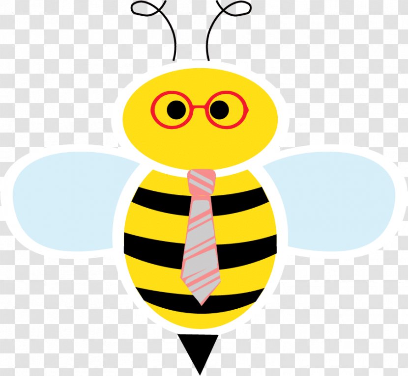 Honey Bee Smiley Internet Product - Membranewinged Insect - Hive Flyer Transparent PNG