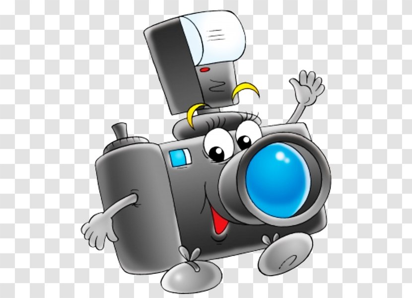 Camera Cartoon Clip Art - Drawing - Creative Black Transparent PNG