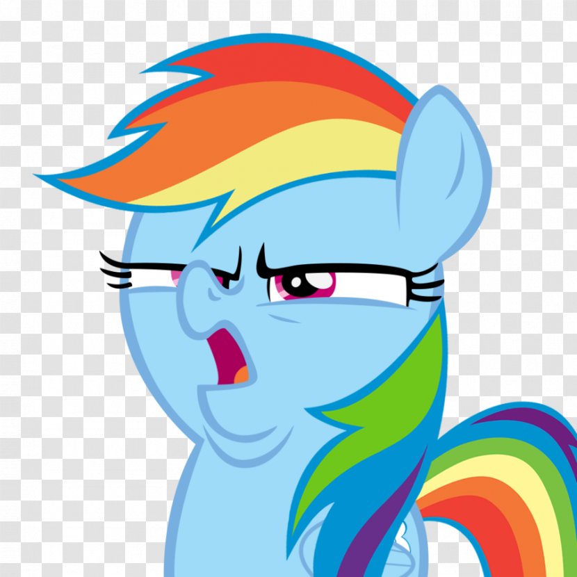 Rainbow Dash Pinkie Pie Chin Vector Bounce Tiara - Watercolor Transparent PNG