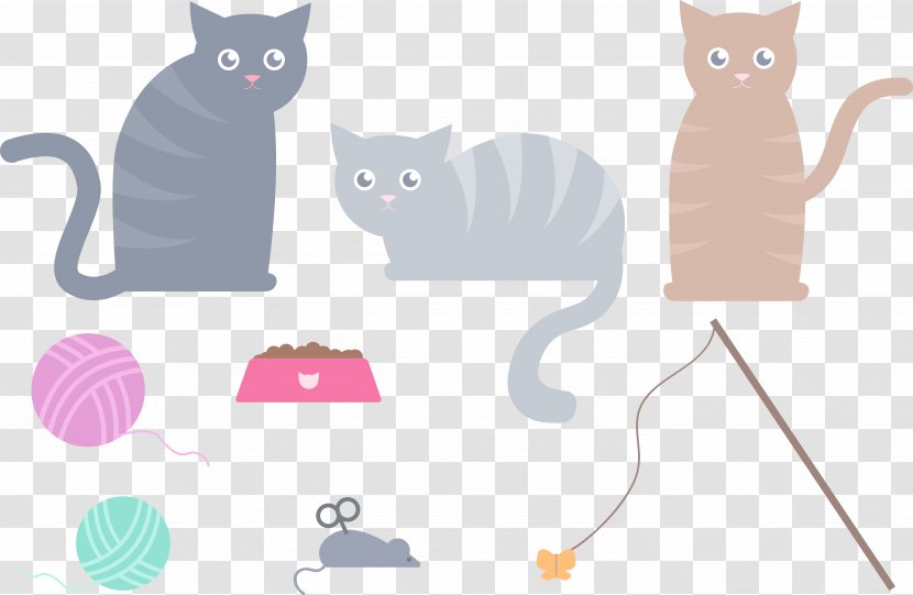 Cat Food Kitten Clip Art - Vertebrate - Cartoon Transparent PNG