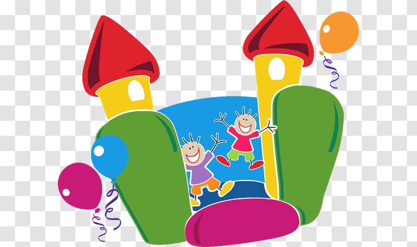 Inflatable Bouncers Clip Art - Play - Bounce Your Head Transparent PNG