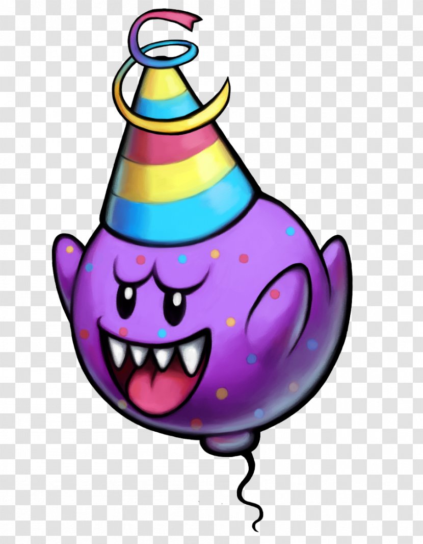 Clip Art Party Hat Purple - Smile - Bashful Mockup Transparent PNG