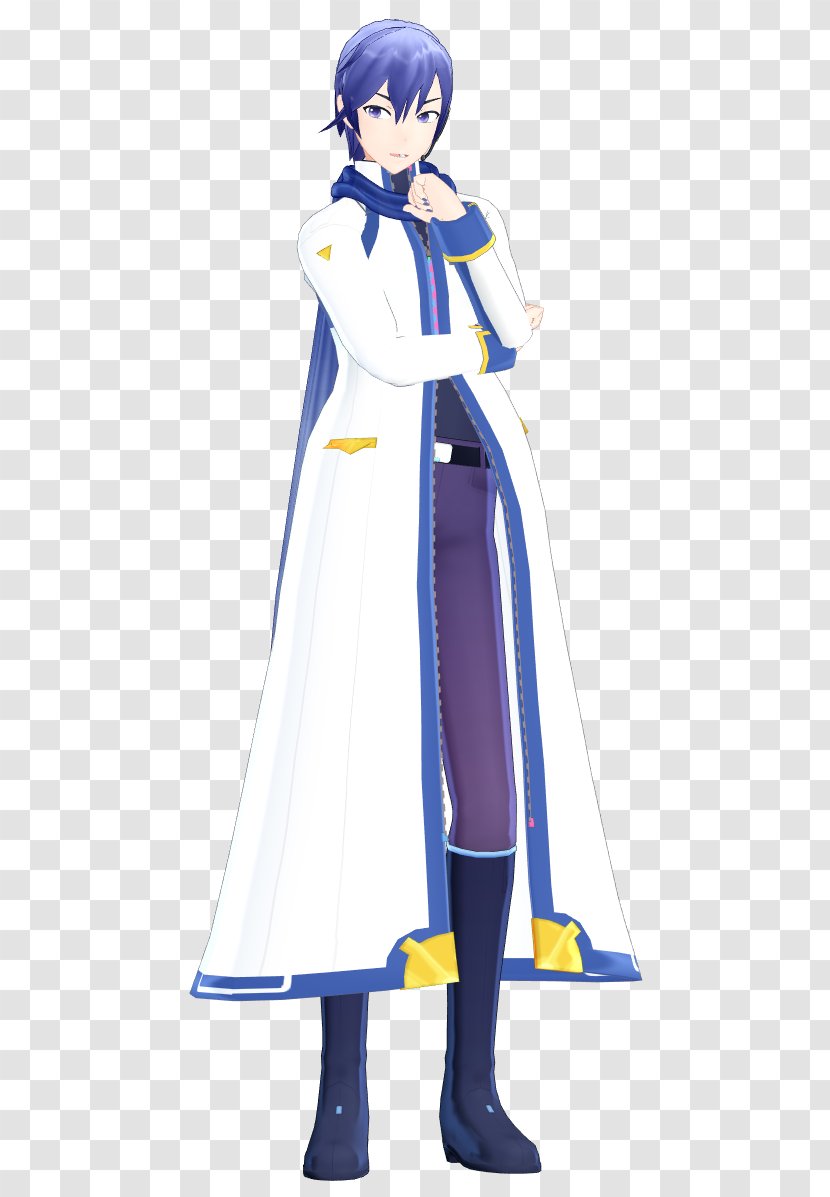 Kaito Vocaloid MikuMikuDance Gackpoid Character - Flower - Watercolor Transparent PNG