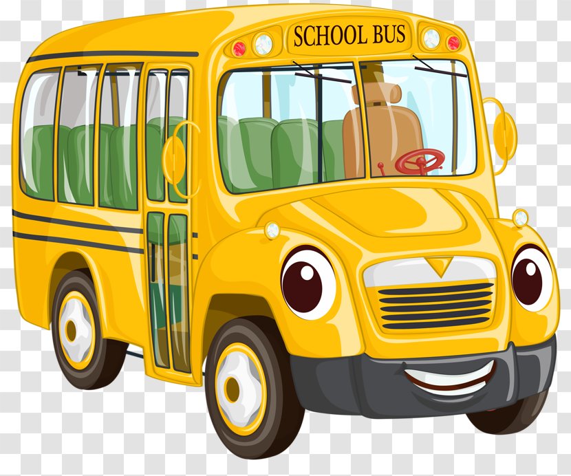 School Bus Clip Art Image - Car Transparent PNG