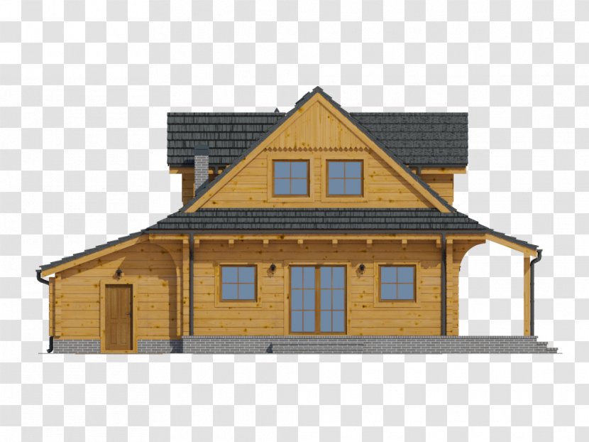 House Log Cabin Shed Hut Cottage - Attic Transparent PNG