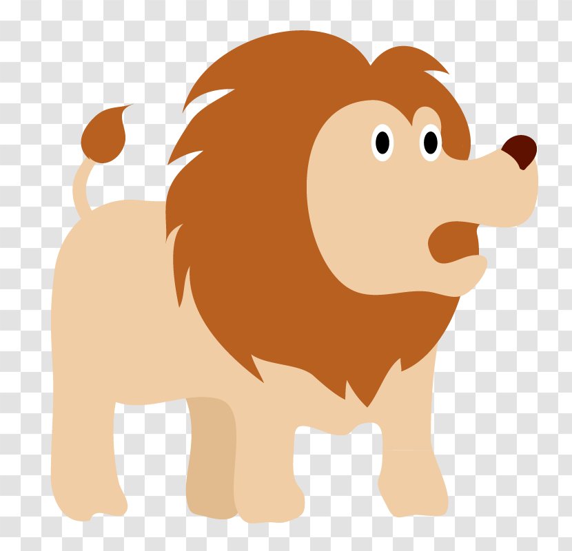 Lion Puppy Illustration Zoo Clip Art Transparent PNG