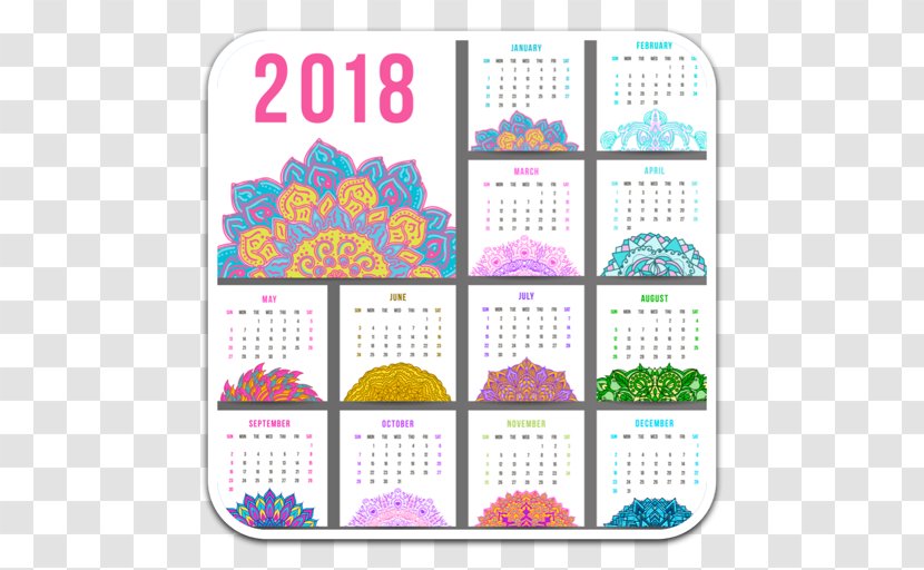 Hindu Calendar (South) 0 1 Egyptian - 2018 Transparent PNG
