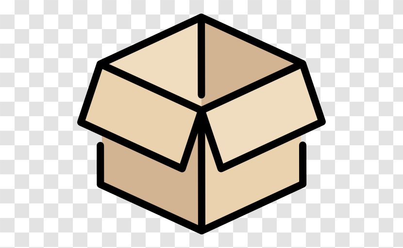 Cardboard Box Symbol - Icon Design Transparent PNG