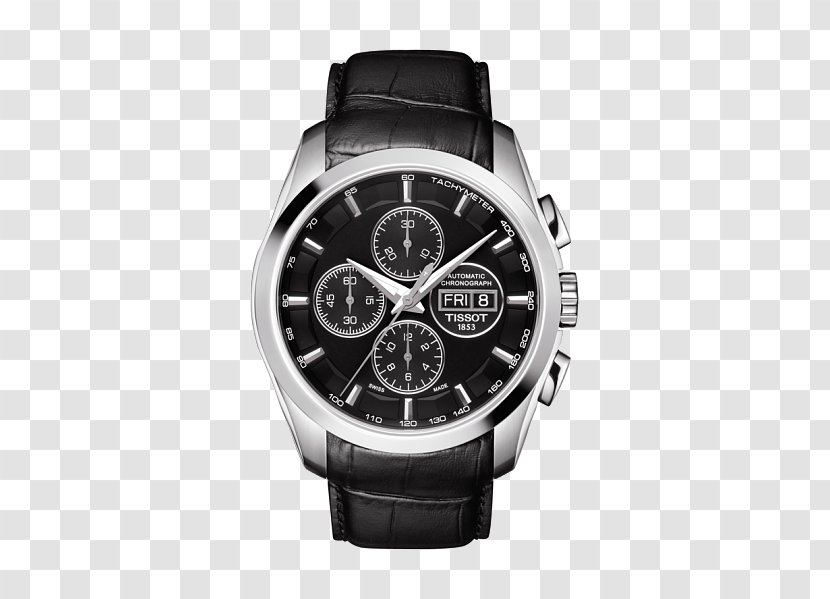 Tissot Couturier Automatic Chronograph - Strap - Watch Transparent PNG