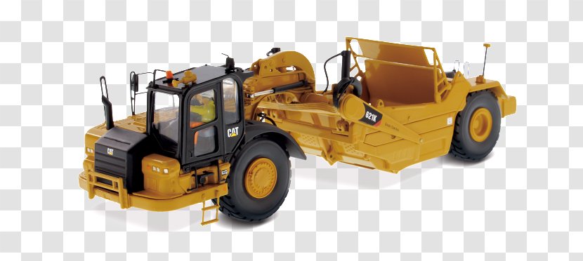 Caterpillar Inc. Wheel Tractor-scraper Grapple Die-cast Toy - Tractorscraper - Cat Scraper Transparent PNG