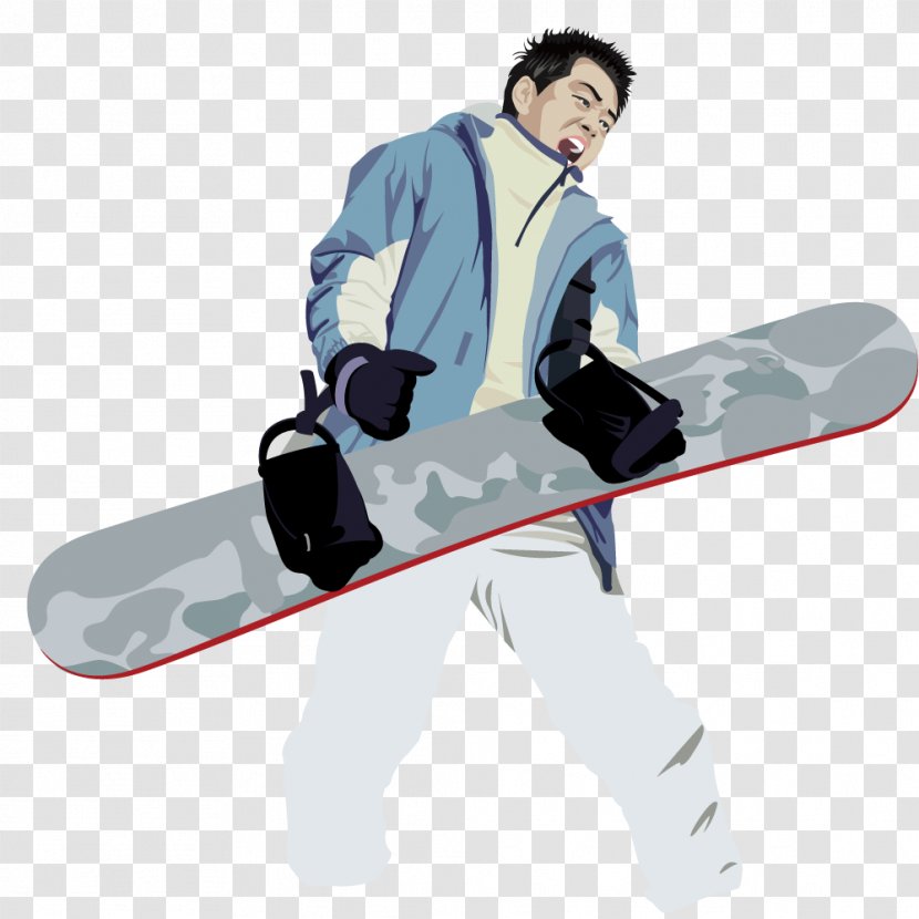 Skiing Snow - Vecteur - We Went Vector Transparent PNG