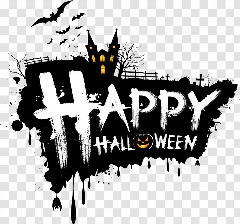 Halloween Bat Festival Party Logo - Ministry Transparent PNG