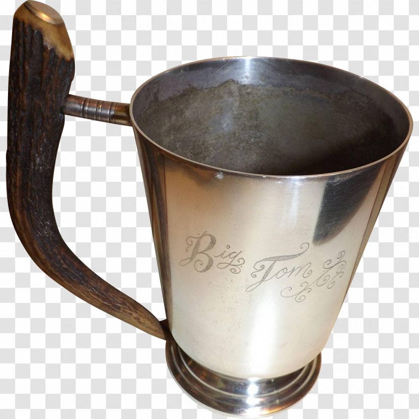 Coffee Cup Mug Silver Glass - Jug - Antler Transparent PNG