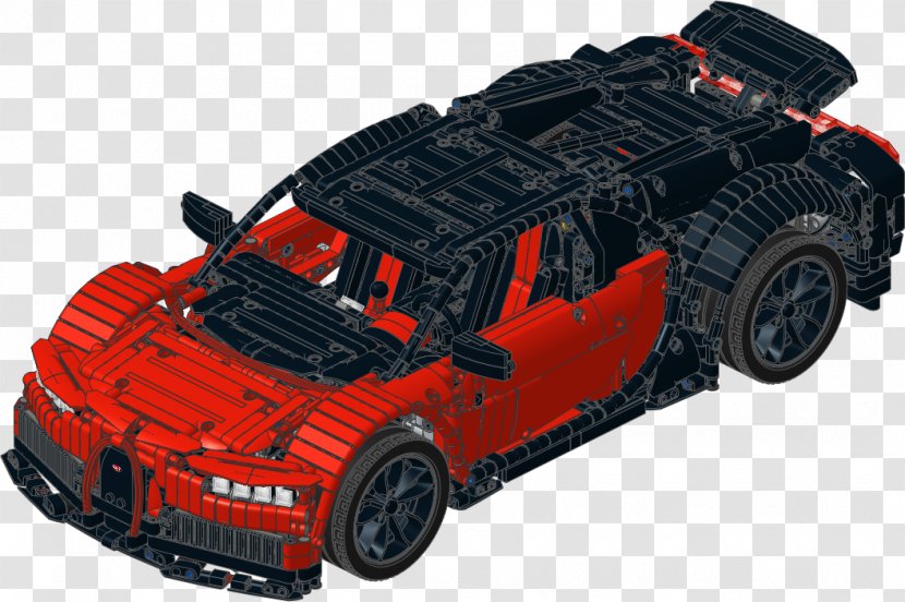 Bugatti Chiron Car Veyron Lego Technic Transparent PNG