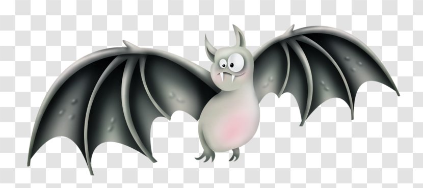 Bat Wing Character - Fiction - Cute Little Black Transparent PNG