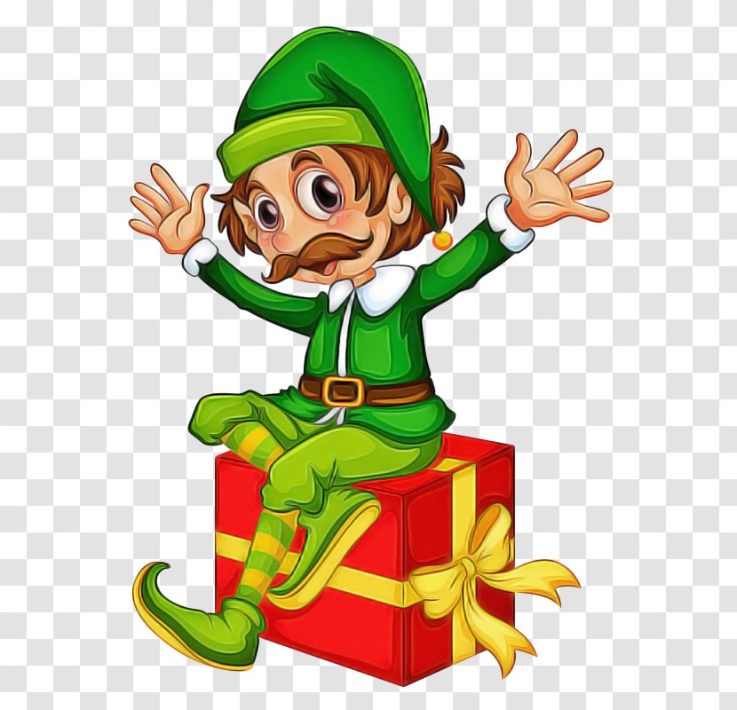 Christmas Elf - Thumb - Pleased Transparent PNG