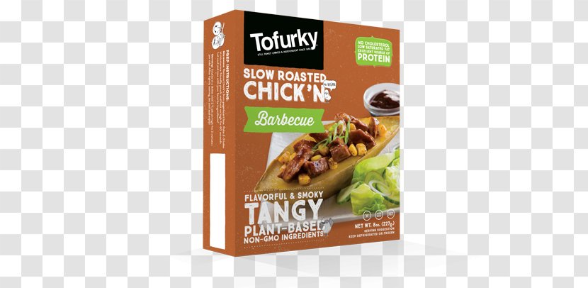 Barbecue Chicken Tofurkey Vegetarian Cuisine Tofurky - Flavor - Tomato Roast Sausage Transparent PNG