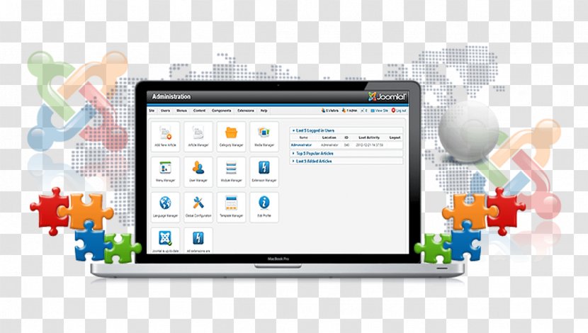 Web Development Joomla Content Management System Application - World Wide Transparent PNG