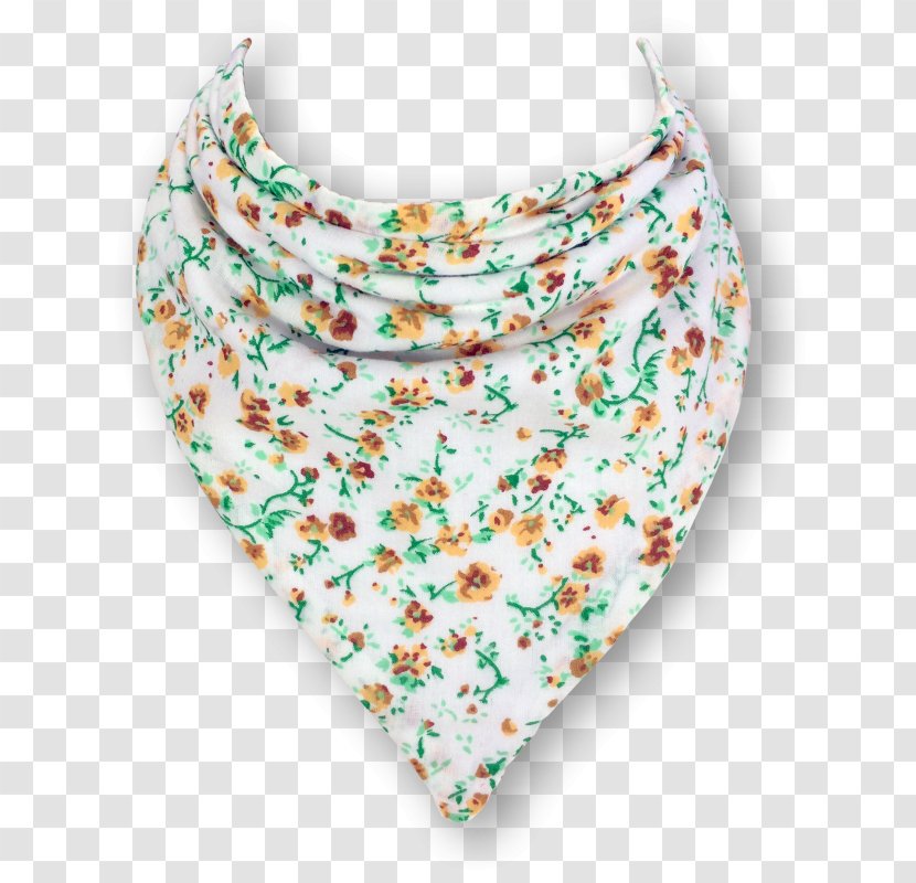 Neck Bib Kerchief Child Swimsuit - Infant - Ditsy Floral Transparent PNG