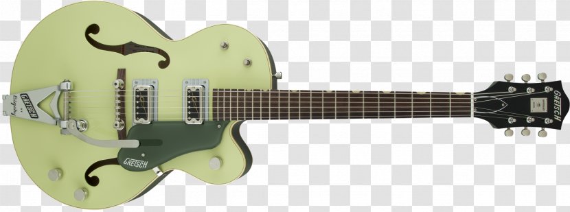 Gretsch Electric Guitar Bigsby Vibrato Tailpiece Semi-acoustic - Cutaway Transparent PNG